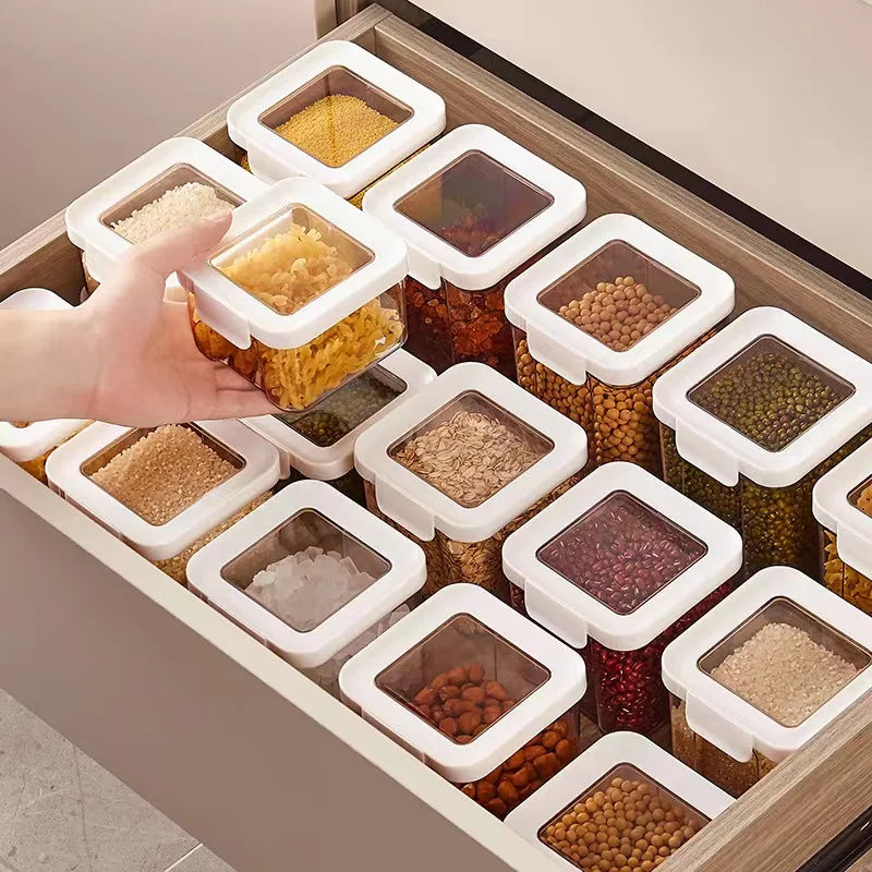 Airtight Kitchen Grain & Snack Storage Container for Coffee and Dry Foods