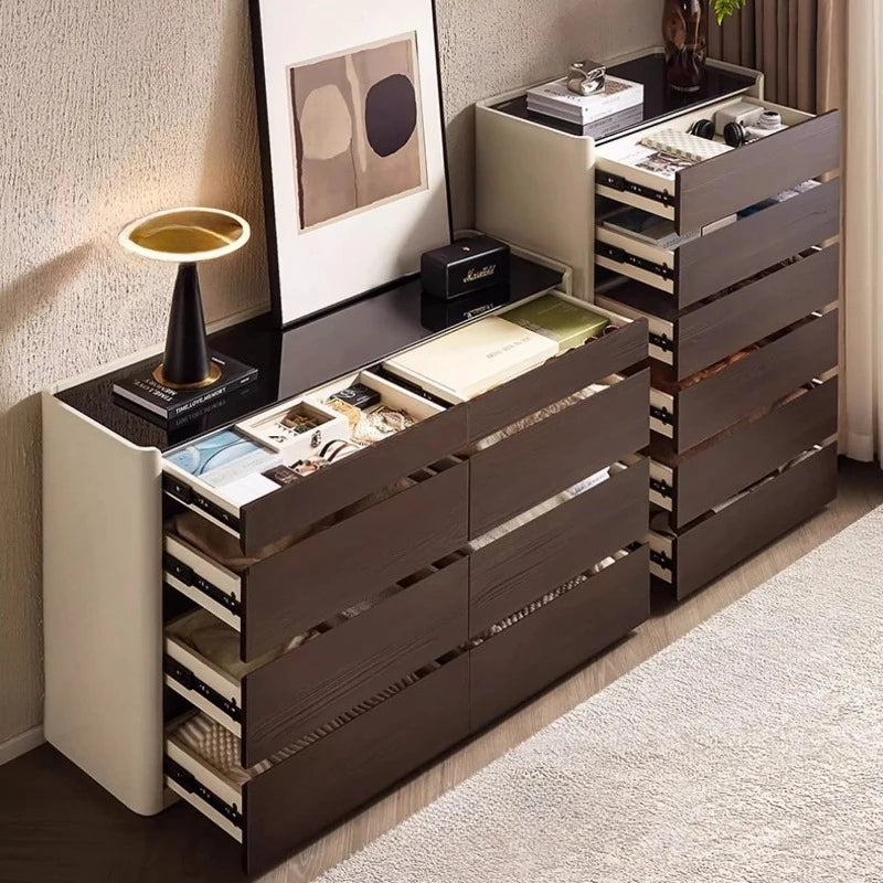 Modern luxury living room cabinets Storage locker Dresser Wardrobe display cabinet drawer type storage stand home furniture