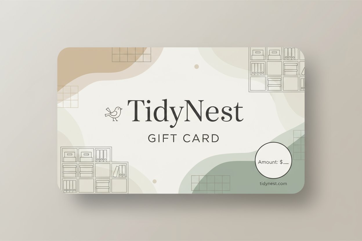TidyNest Gift Cards